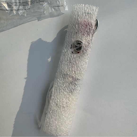 Coach CZ088 Cherry Print Trigger Snap Bag Charm Key Fob Keychain NWT - Picture 11 of 13